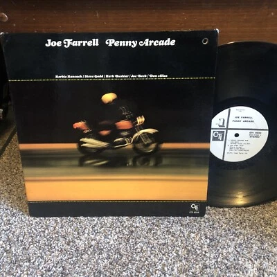 Joe Farrell PENNY ARCADE 1974 CTI-6034 Gatefold WLP Promo ￼VANGELDER Hancock - Image 1 of 4