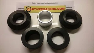 Yamaha YZF R1 R1M RN32 2015 - 2023 Captive wheel Spacers. Superbike full set - Picture 1 of 1