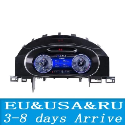Cuadro de instrumentos velocímetro digital LCD para coche Volkswagen Touareg 03-10 Foto 1 de 4