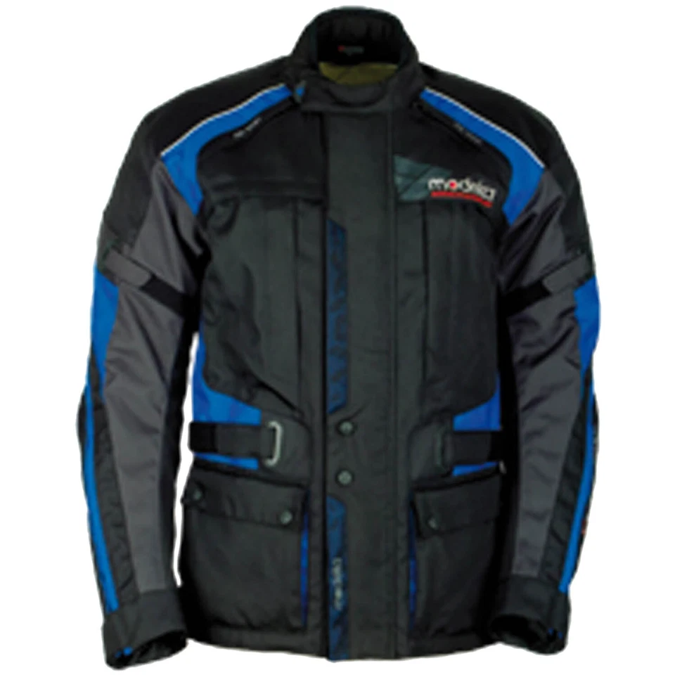 Modeka DOWNTOWN RACE Textiljacke Touring - schwarz blau - Bild 1 von 1