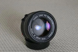 Canon 50mm f/1.4 FD-mount Manual Focus lens, bayonet mount- Very Nice! - Picture 1 of 2