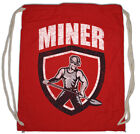 Miner II Drawstring Bag Coal Mineworkers Mine Miners Mining Socialism Worker