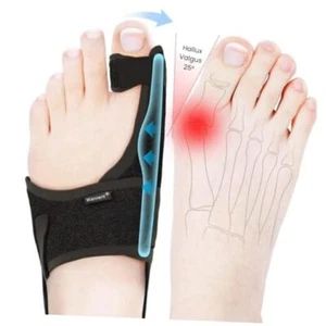 Bunion Corrector for Women Big Toe Straightener,Orthopedic Bunion Medium black - Picture 1 of 7