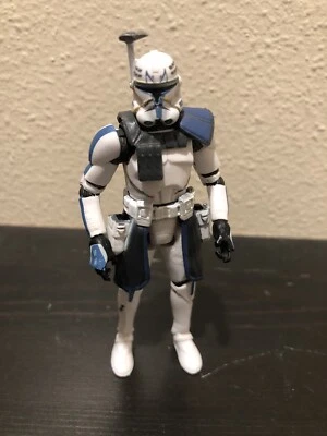 Star Wars The Black Series #09 Captain Rex 3.75 Figura Solta Apenas Guerras Clônicas - Imagem 1 de 4