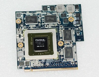 ASUS G60VX MXM VGA Card Laptop Graphic Video Board 60-NV3VG1000 GTX260M 1GB - Image 1 of 4