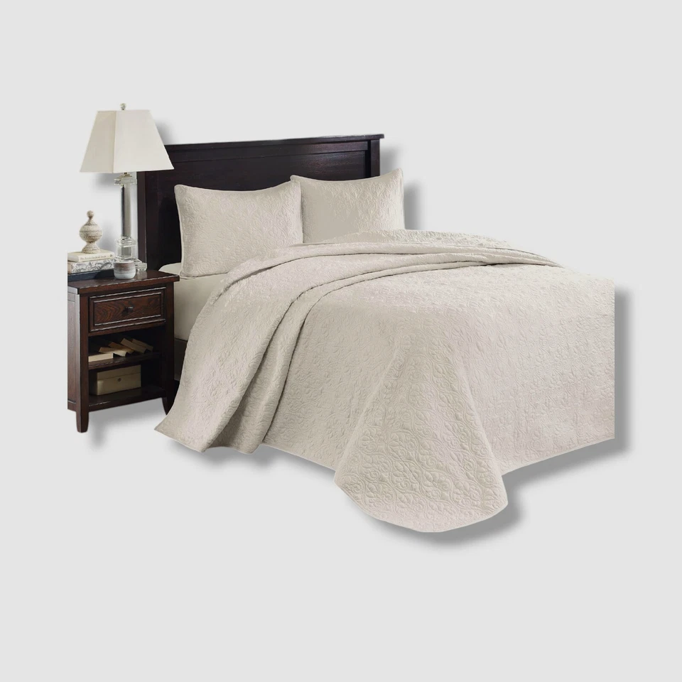Olliix Madison Park Quebec Bedspread Set Queen - Mp13-708