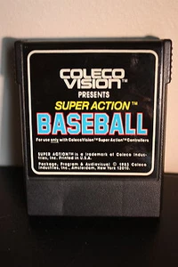 Coleco Vision Super Action Baseball 1983 Video Game - Picture 1 of 2