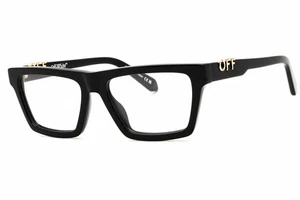 OFF WHITE STYLE 7B OERJ07BC99PLA0011000 Eyeglasses Black Frame 55mm - Picture 1 of 4