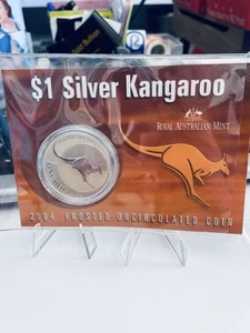 Australia - 2004 - Canguro - Moneda de plata 99,9% de 1 oz - Cardada - Imagen 1 de 3