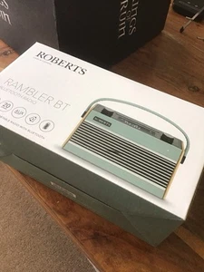 Roberts Rambler BT Portable DAB/FM Bluetooth Radio - Green - Picture 1 of 7