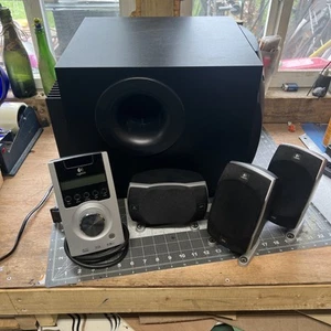 Logitech Z-5500 THX-Certified Speaker System - tested & Works 5.1 Dolby - Picture 1 of 14