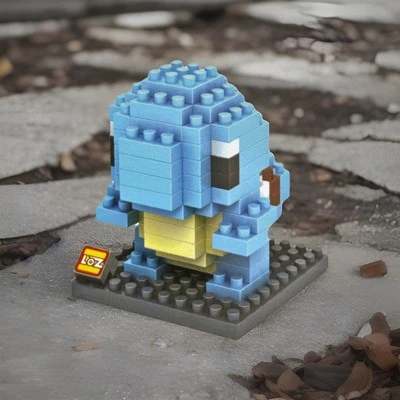 Loz Iblock Fun Pokemon Squirtle Mini Interlocking Block Box 9140 W/ Instructions - Image 1 of 4