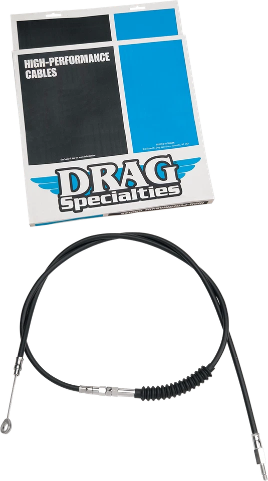 Drag Specialties 0652-1417 Longitud Alternativa Vinilo Negro Alta Eficiencia Clu... Foto 1 de 1