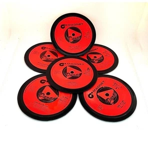 Darts, Quality Handcrafted Vinyl Record Coaster, Retro Music, Set Of 6 - Picture 1 of 5