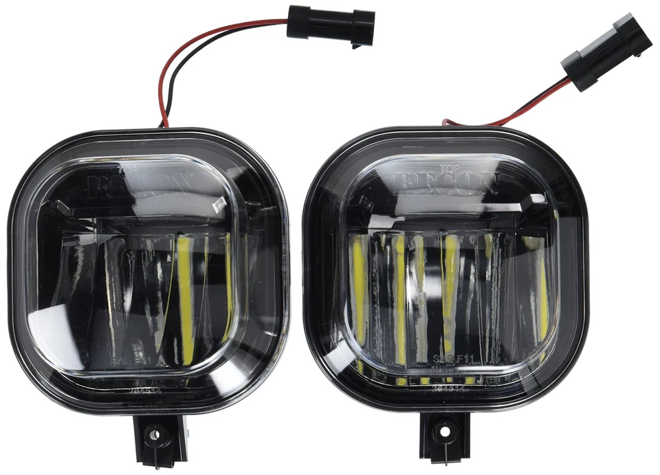 RECON LIGHTING ~(2 LBS. 11X8X7)~ Fits FORD SUPERDUTY 11-16 LED FOG LIGHTS 2-PIEC Foto 1 de 1