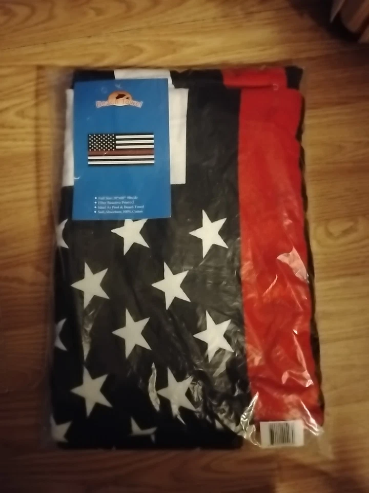 США американский флаг баннер большой 30 x 60 «коттедж на бассейн пляж полотенце надежном - Изображение 1 из 2