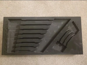 Halfords Advanced Imperial Combination Spanner tool storage Foam tray shadow - Picture 1 of 4
