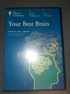 The Great Courses: Your Best Brain 4 Disc DVD - Picture 1 of 4