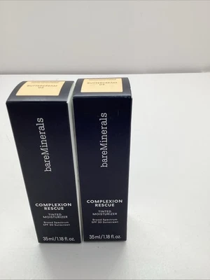 bareMinerals Complexion Rescue Buttercream 03 Tinted Gel - 1.18 fl oz Lot of 2 - Image 1 of 4