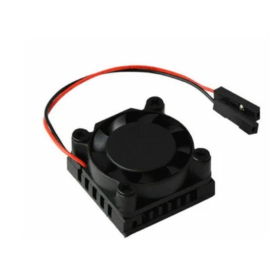 Fast Cooling Square 1/2 Dual Fan Single Fan w/ Heatsink for Raspberry Pi 3B/3B+ - Image 1 of 4