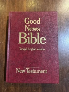 Good News Bible Today's English Version New Testament HC ABS Large Print - Foto 1 di 5