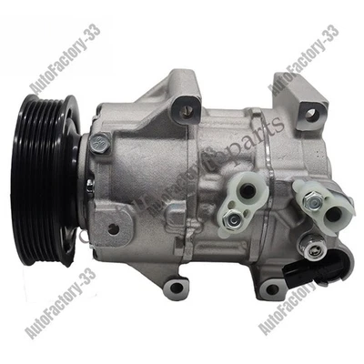 12V 6SES14C AC Compressor 97701-D4400 97701C2000 for Kia Optima Hyundai Sonata - Image 1 of 4