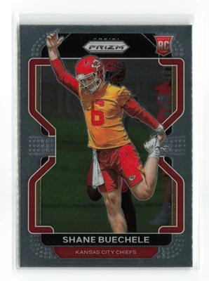 2021 PANINI PRIZM ROOKIE SHANE BUECHELE #396 RC CHIEFS - Image 1 of 2