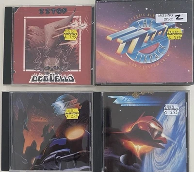 ZZTop 4 CD Collection Includes 7 Releases - Image 1 of 4
