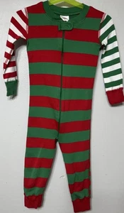 Hanna Andersson Pajamas Children's Size 2T Christmas Stripe One Piece - Picture 1 of 6
