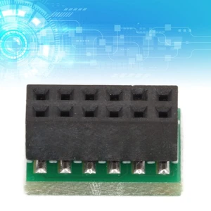 TPM 2.0 Encryption Security Module LPC 12Pin Encryption Security Board For W NEW - Afbeelding 1 van 12
