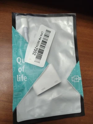 Dual Adapter for iPhone 2 in 1 Headphone & Charger for Apple iPhone 7 8 X XR 11 - Image 1 of 2