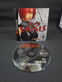 Dino Crisis - Sega Dreamcast DC Game and Manual
