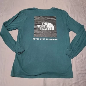 The North Face Shirt Mens Large Long Sleeve Outdoor Hiking Never Stop Exploring - Picture 1 of 9