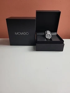 Classic Movado DIAMOND Serio Watch, 28mm 20.3.14.1550 S Women's Watch 0607668 - Picture 1 of 7