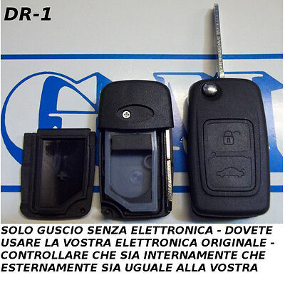Cover Guscio Chiave Ricambio Per Telecomando Dr1 Dr2 Dr5 Leggere Bene • 21.99€