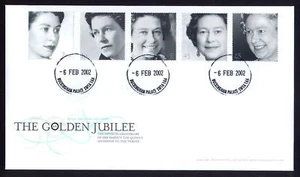 2002 GOLDEN JUBILEE FDC...Royal Court BUCKINGHAM PALACE - Picture 1 of 1