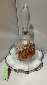Longaberger 2000 Glass Bell  - Picture 1 of 11