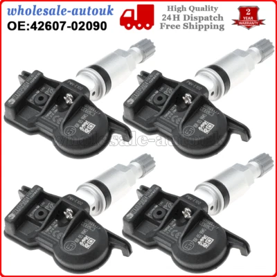 4PCS For Toyota Avalon Camry 4Runner Corolla Tire Pressure Monitor Sensor TPMS - Image 1 of 4