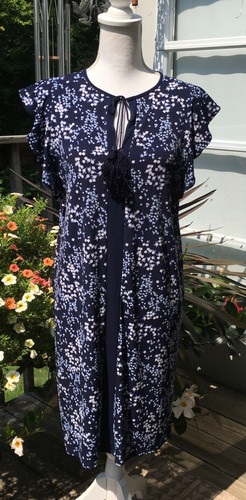 Abito blu Michael Kors taglia S floreale shift