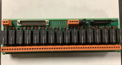 EUROGI 51E114938 Out A 16 Relè Con Led Scheda Interfaccia 24V Dc Per Cnc o Plc - Immagine 1 di 4