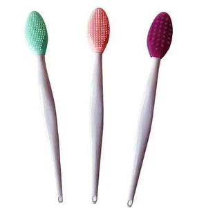 3 PCS Lip Scrub Brush Double-Sided Mini Silicone Exfoliating Brush for Men Wo... - Picture 1 of 4
