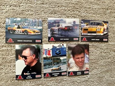 1992 Erin Maxx Trans-Am SCCA Pro Race 6 Card Set SCOTT SHARP Champion #33 Camaro - Image 1 of 4