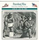 1995 Atlas, Civil War Cards, #05.06 Petersburg Mine, Virginia