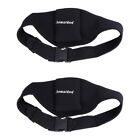  2pcs Cell Phone Holder Microphone Belt Bag Mic One Stand Backpack