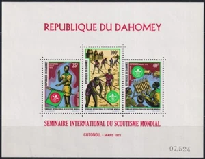 F-EX35460 DAHOMEY MNH 1972 BOYS SCOUTS SCOUTING JAMBOREE. - Picture 1 of 1