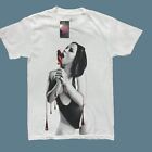 Two In The Shirt Tits Popsicle Grey Scale White Cotton T-Shirt Men's Small NWT