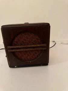 Altoparlante radio esterno legno antico - Foto 1 di 5