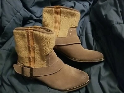 Botines KDB Kelsi Dagger Brooklyn Western Hebilla Talla 8 Foto 1 de 4