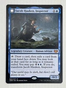 Jacob Hauken, Inspector - Innistrad: Crimson Vow - MTG - NM - Regular Mythic - Picture 1 of 2