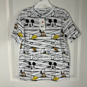 Disney Kids Mickey Mouse Crew Neck Short Sleeve Halloween Mummy Graphic T-Shirt - Picture 1 of 4